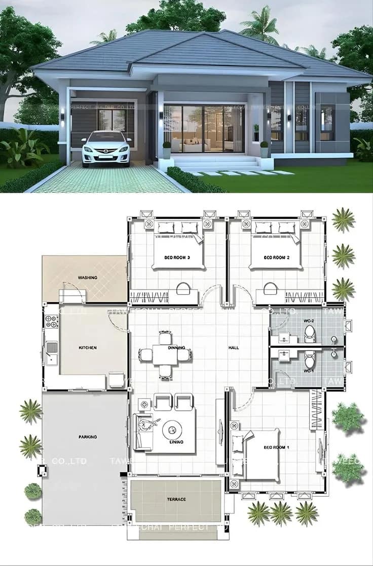 ألبوم التصاميم الهندسية والمشاريع المنفذة (مودرن وكلاسيك) ، صورة 3