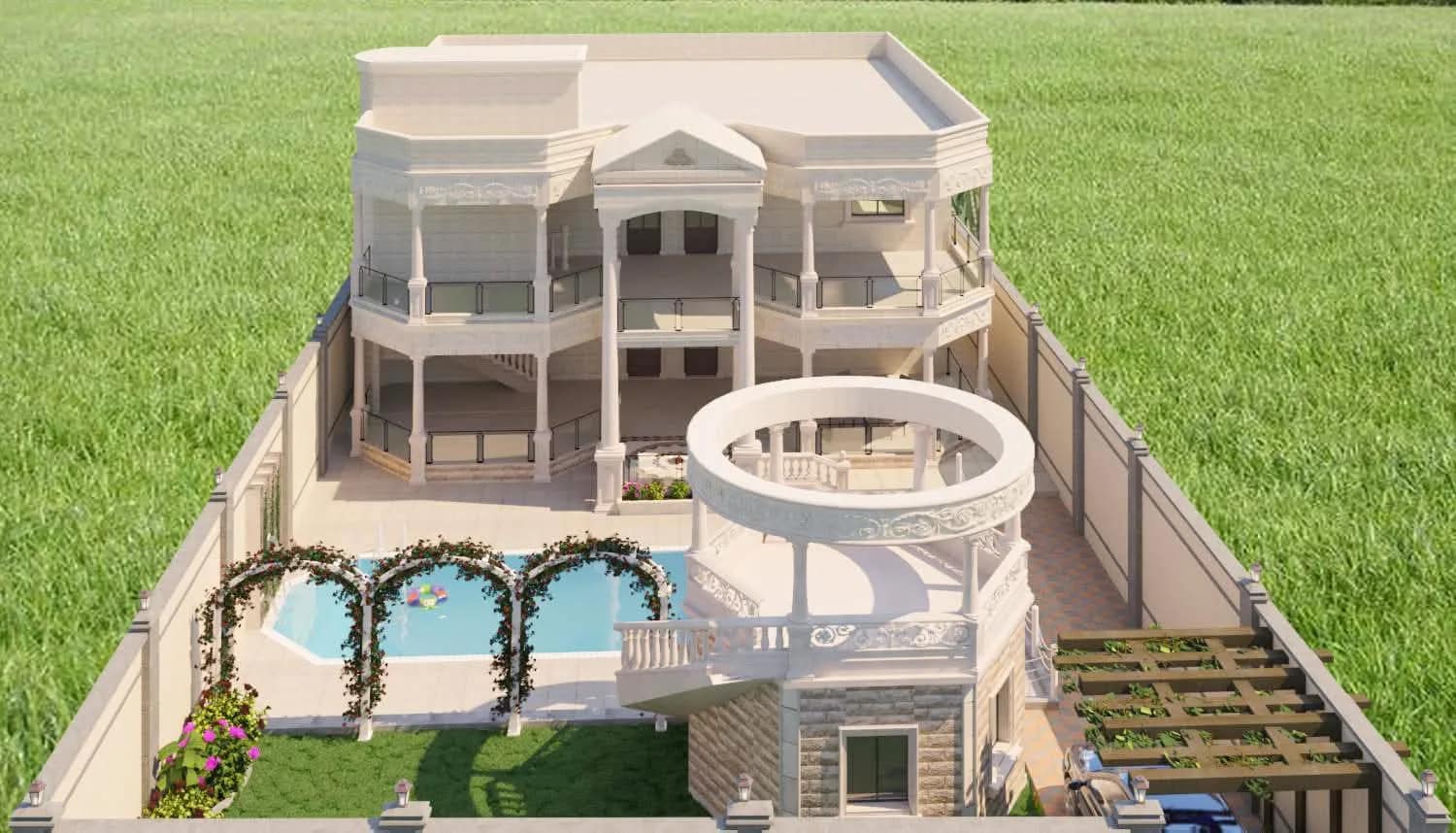 قصر "الواحة البيضاء" | The White Oasis Estate ، صورة 2