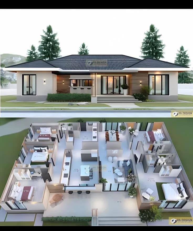 ألبوم التصاميم الهندسية والمشاريع المنفذة (مودرن وكلاسيك) ، صورة 7